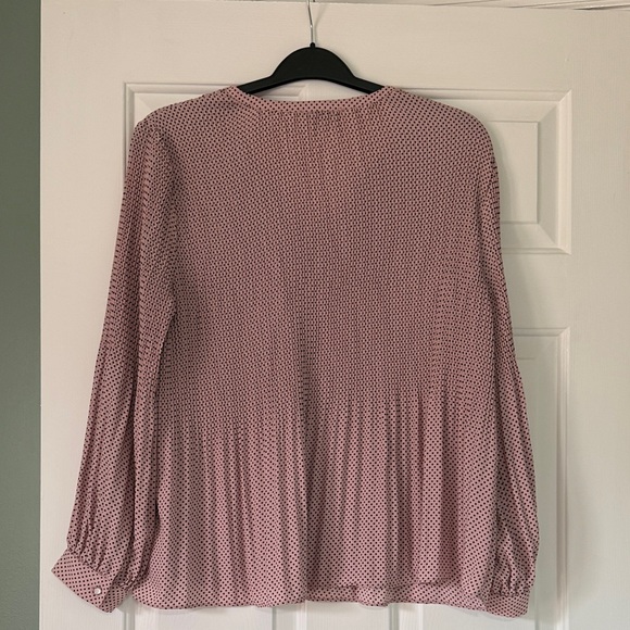 Adrianna Papell Mauve Textured Blouse - Picture 9 of 9